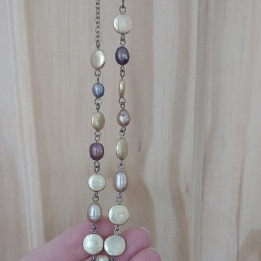 Lia Sophia Chai Necklace Early 2000s